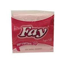 Fay Serviettes Coloured 100 Sheets